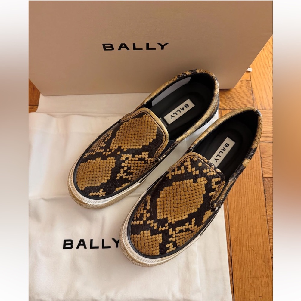 New-Bally
 Leory women’s Goat printed Sneakers